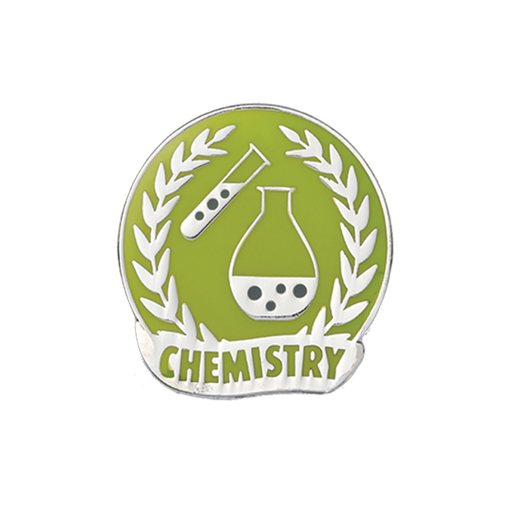 Chemistry Enamel badge (pack of 5)