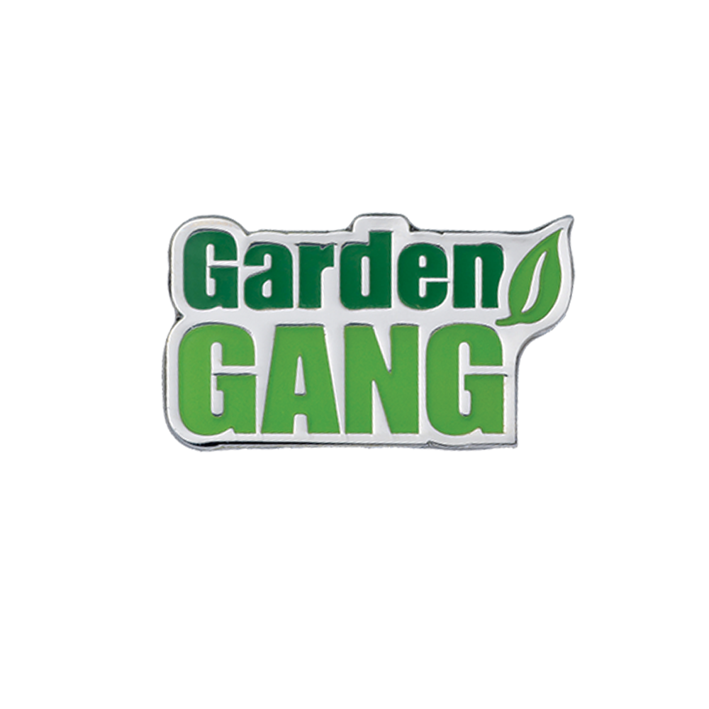 Garden Gang enamel badge (pack of 5)