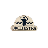 Orchestra Enamel Badge (pack of 5)