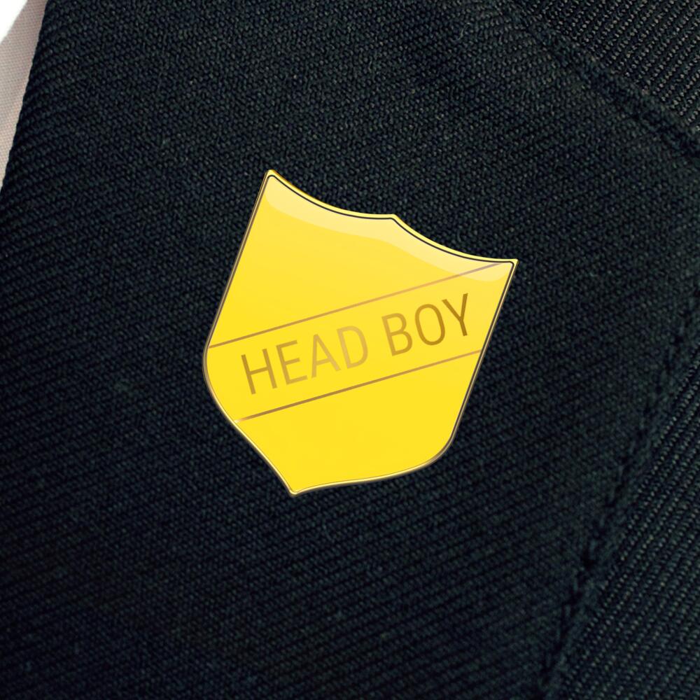 HEAD BOY badge  yellow(pack of 5) - Image 2