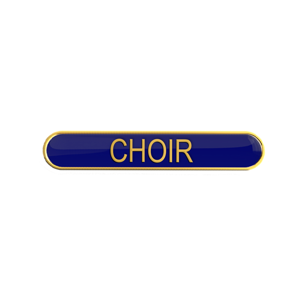 CHOIR badge blue (pack of 5)