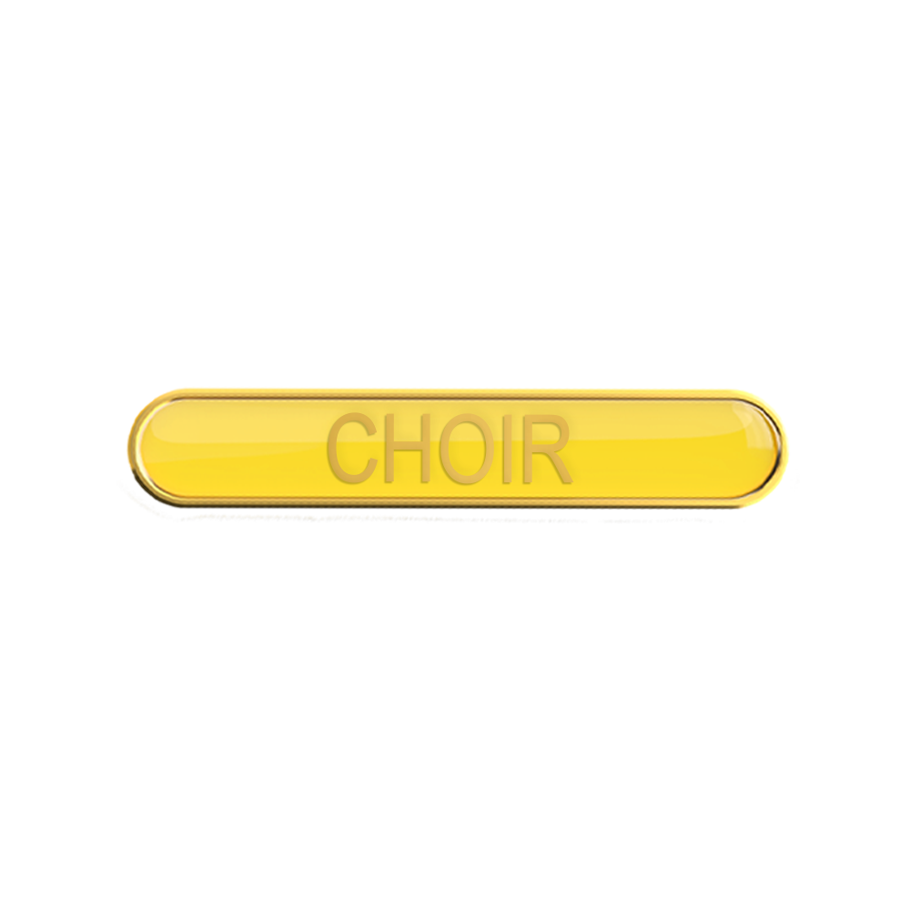 CHOIR badge yellow (pack of 5)
