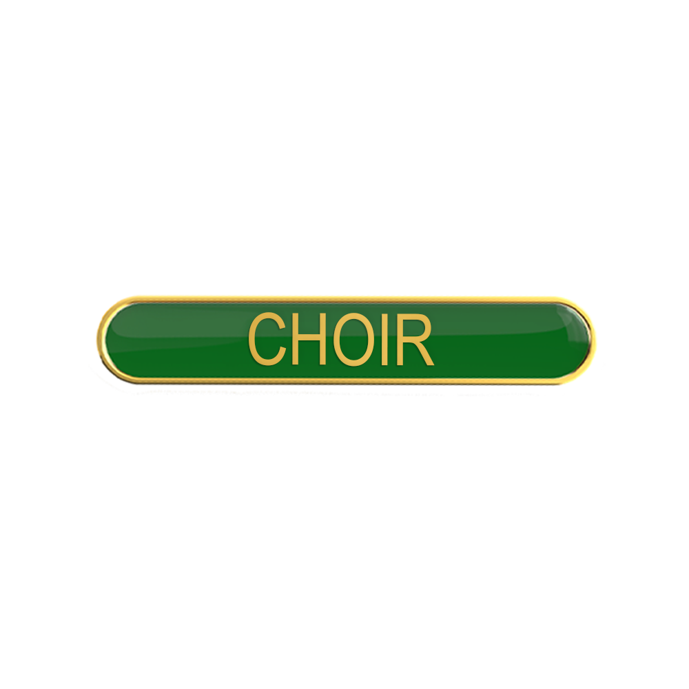 CHOIR badge green (pack of 5)
