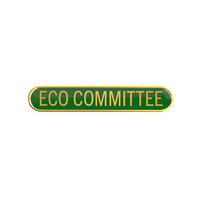 ECO COMMITTEE badge green(pack of 5)