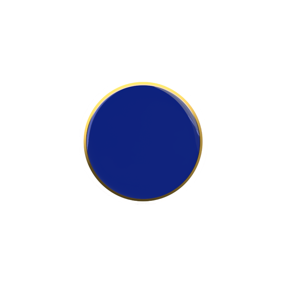 Blue Circle badge (pack of 5)