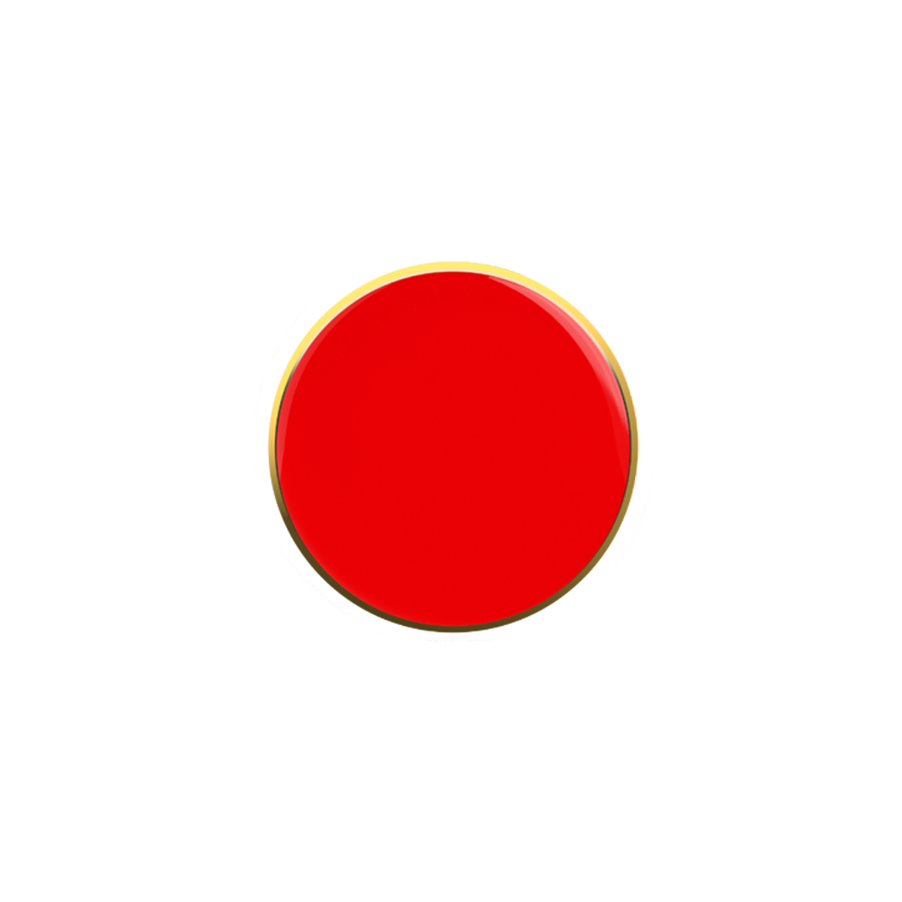 Red Circle badge (pack of 5)