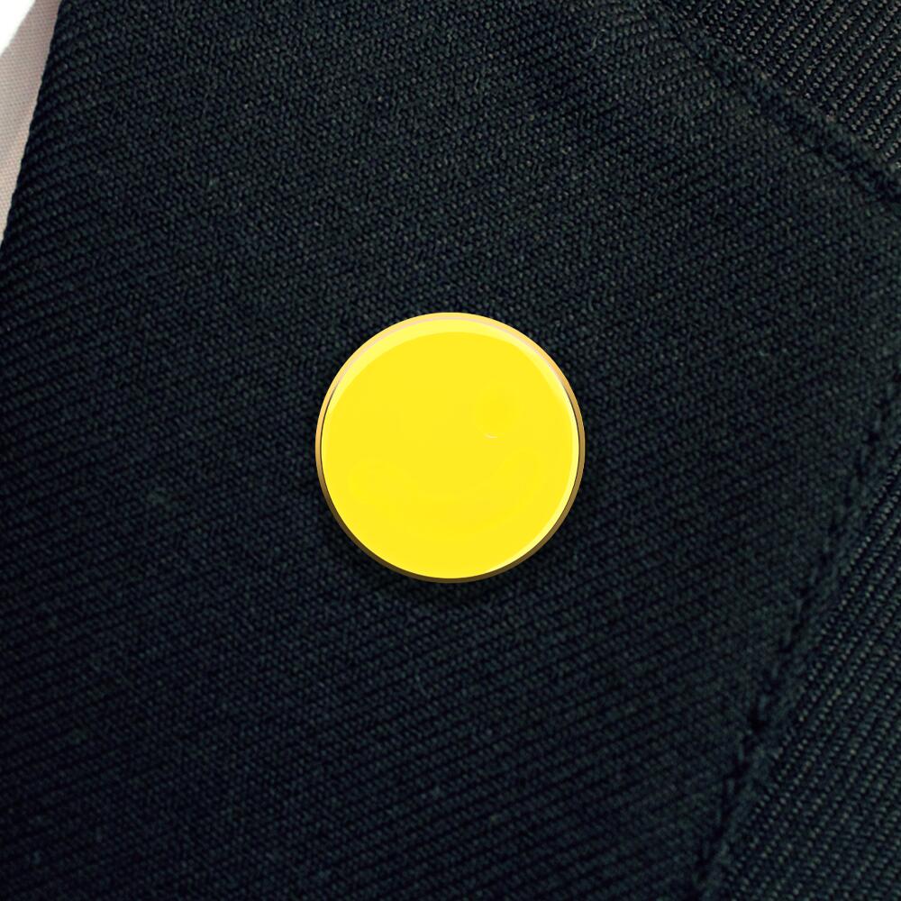 Yellow Circle badge (pack of 5) - Image 2