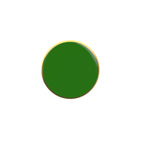 Green Circle badge (pack of 5)