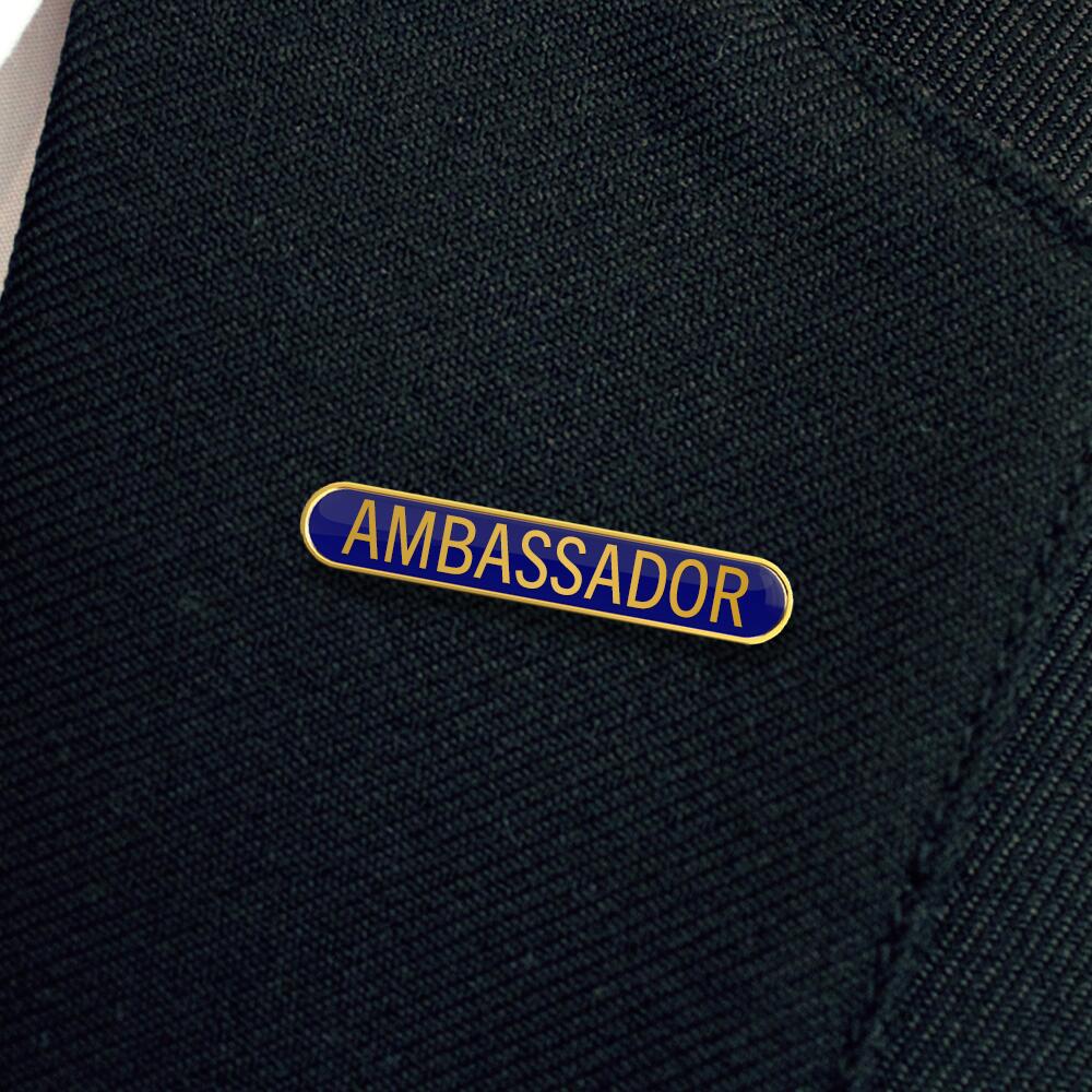 AMBASSADOR badge blue (pack of 5) - Image 2