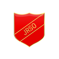 JRSO badge red (pack of 5)