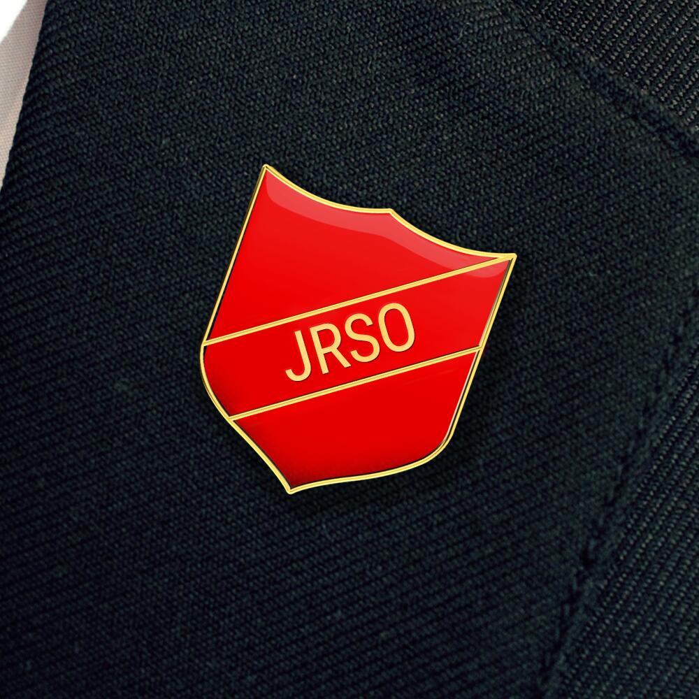 JRSO badge red (pack of 5) - Image 2