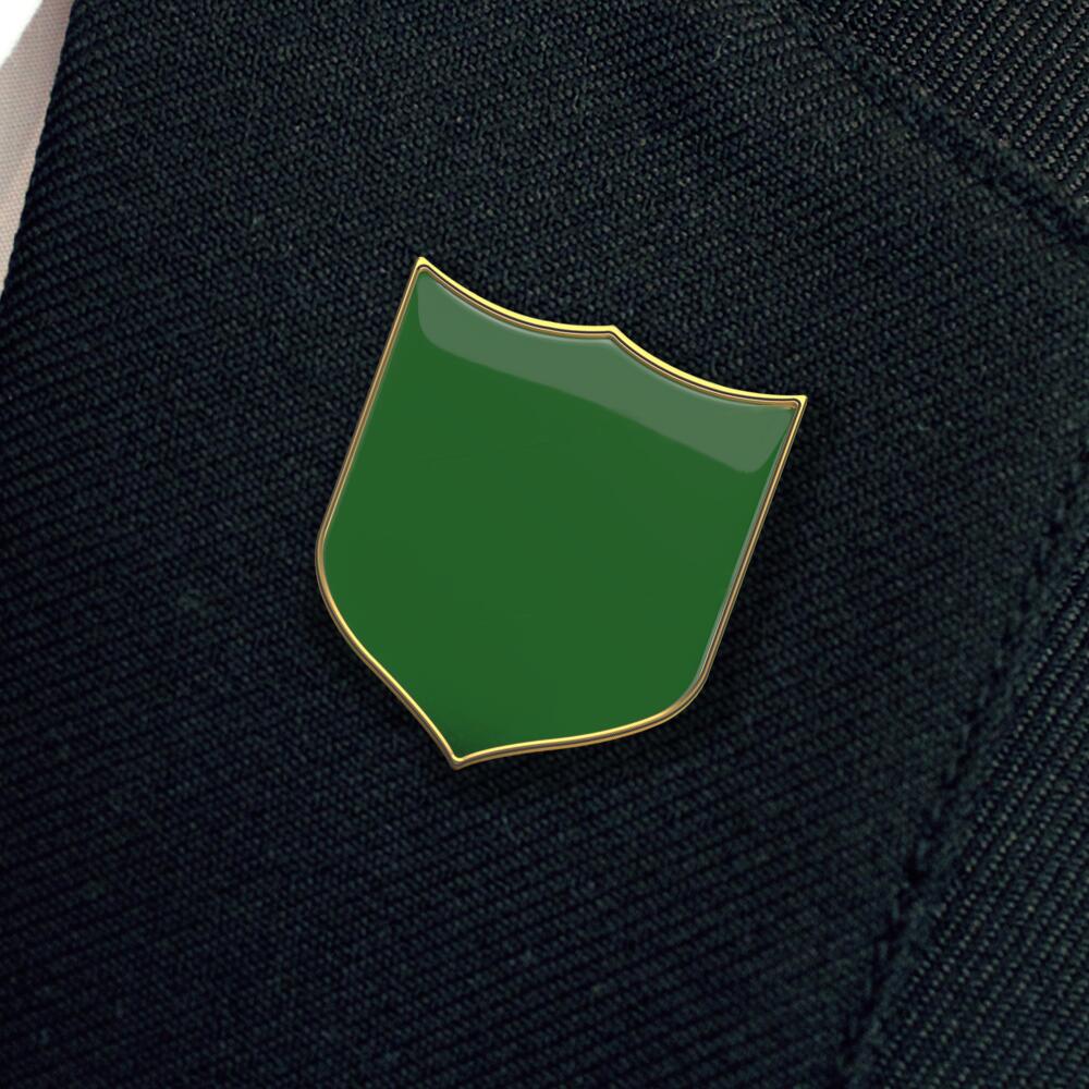 Green Plain badge (pack of 5) - Image 2