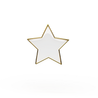 White Star badge (pack of 5)