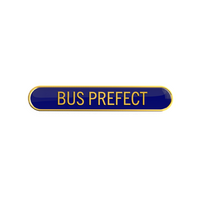 BUS PREFECT badge blue (pack of 5)