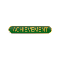 ACHIEVEMENT badge green (pack of 5)