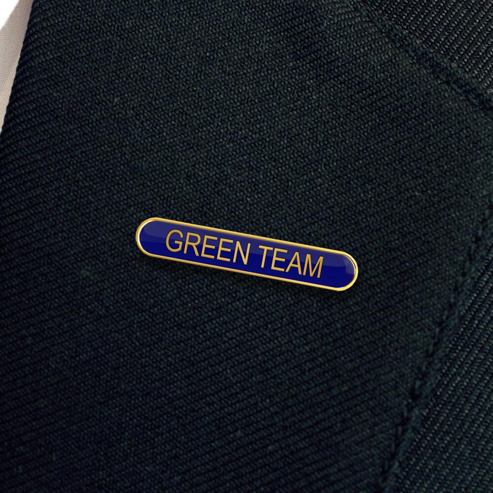 GREEN TEAM badge blue (pack of 5) - Image 2