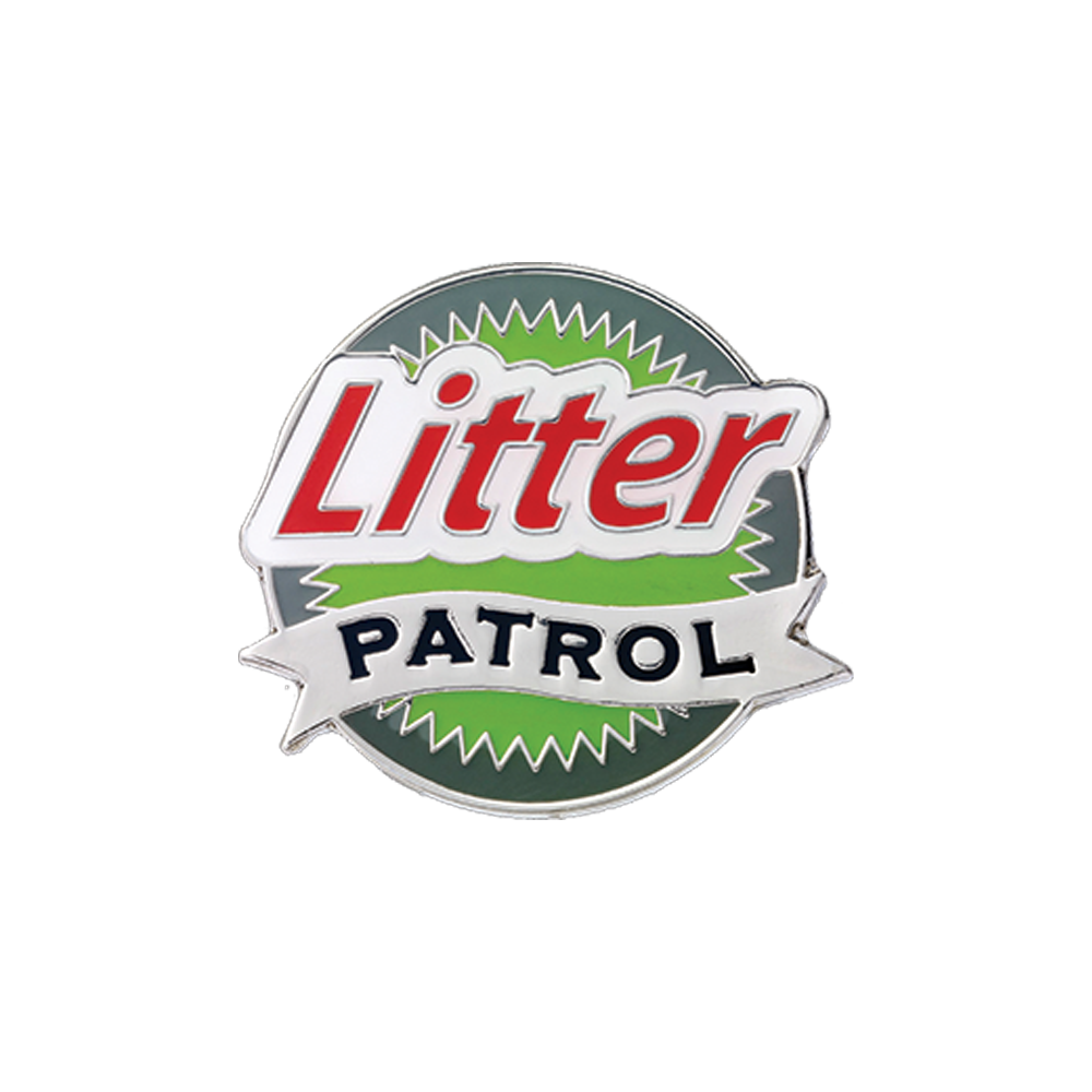 Litter Patrol badge (pack of 5)