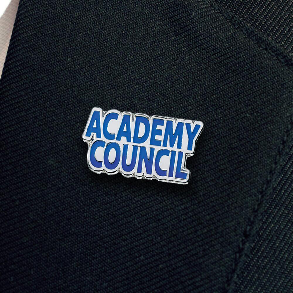 ACADEMY COUNCIL badge blue (pack of 5) - Image 2