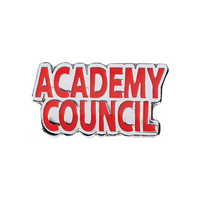 ACADEMY COUNCIL badge red (pack of 5)