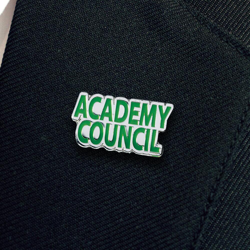 ACADEMY COUNCIL badge green (pack of 5) - Image 2