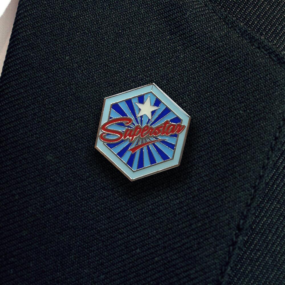 Superstar - retro badge (pack of 5) - Image 2