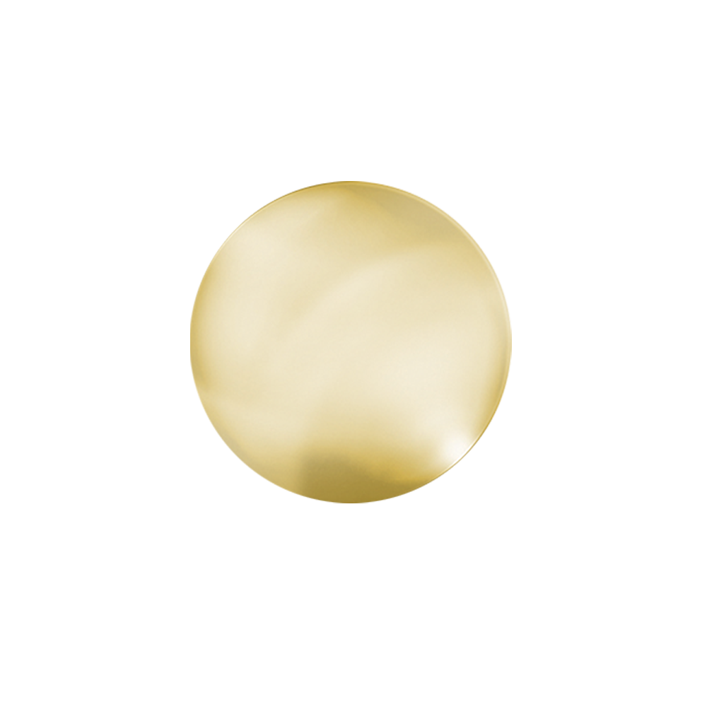 Gold Circle badge (pack of 5)