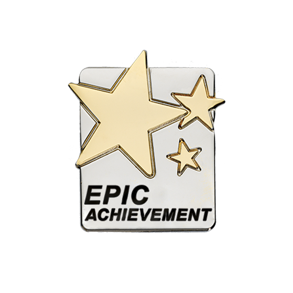 Epic Achievement badge (pack of 5)