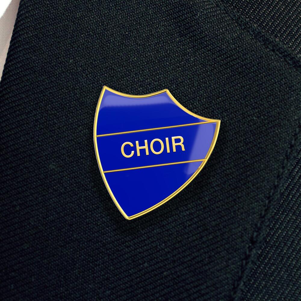 CHOIR blue and gold badge (pack of 5) - Image 2