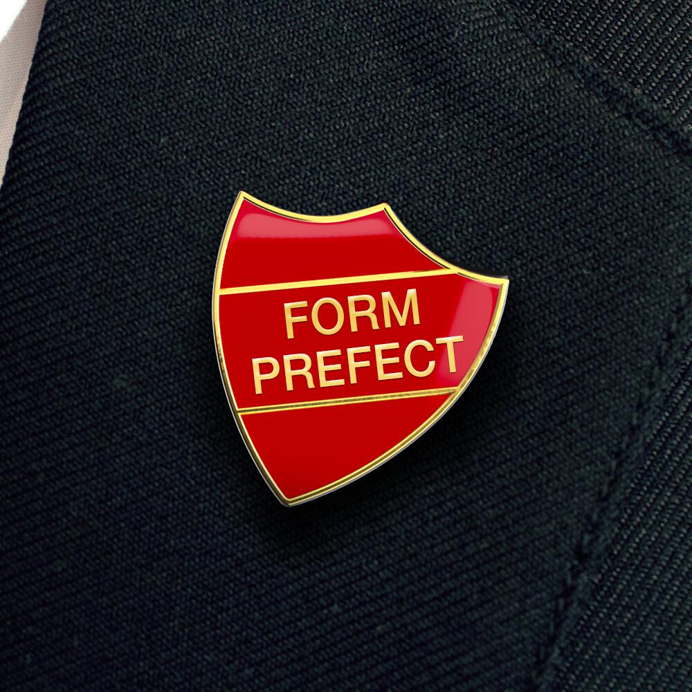 HEAD BOY badge red and gold (pack of 5) - Image 2
