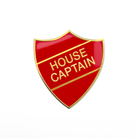 HOUSE CAPTAIN red and gold (pack of 5)