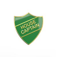 HOUSE CAPTAIN green and gold (pack of 5)