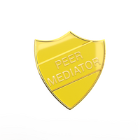 PEER MEDIATOR yellow and gold (pack of 5)