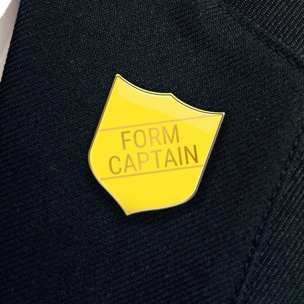 FORM CAPTAIN badge yellow(pack of 5) - Image 2