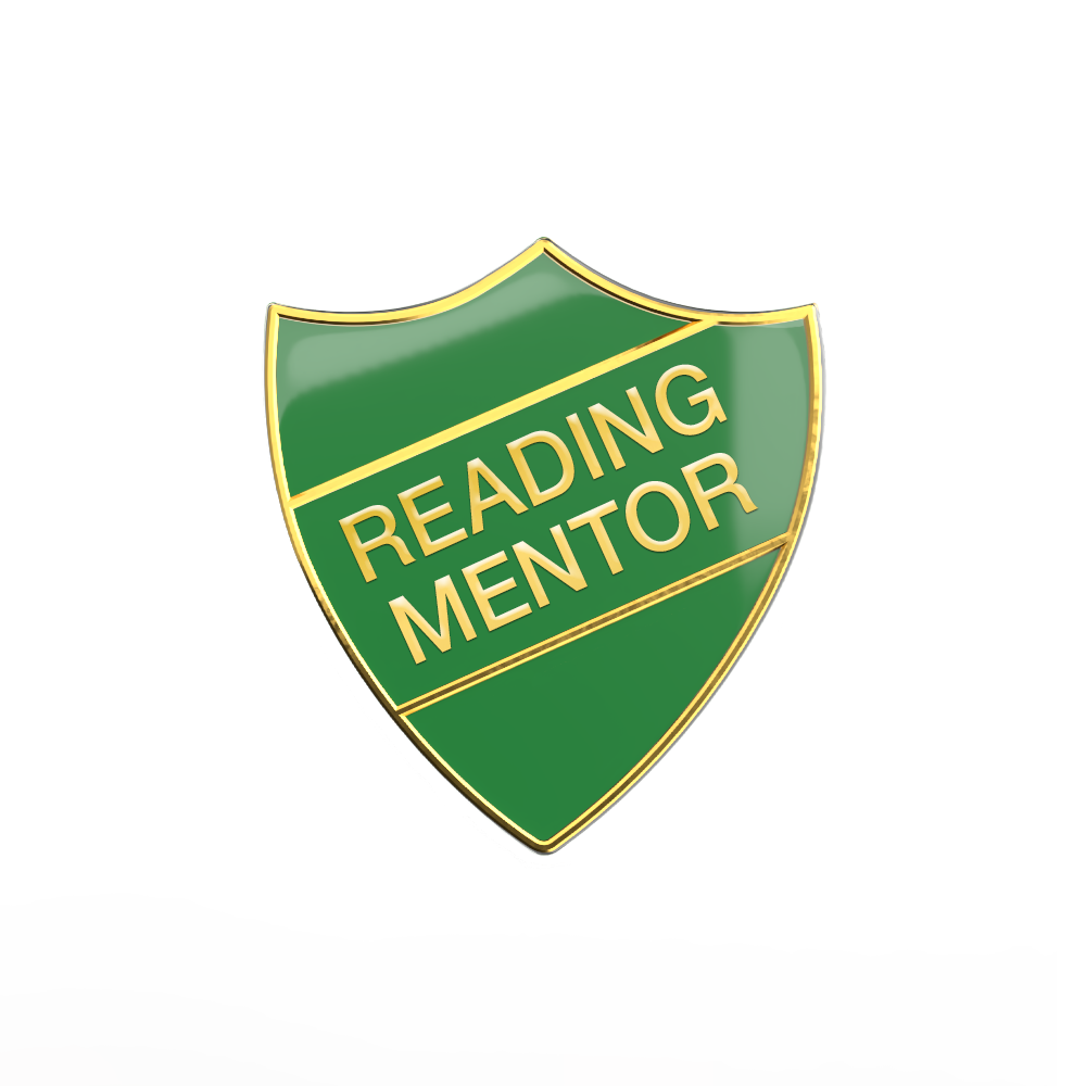 READING MENTOR green and gold (pack of 5)