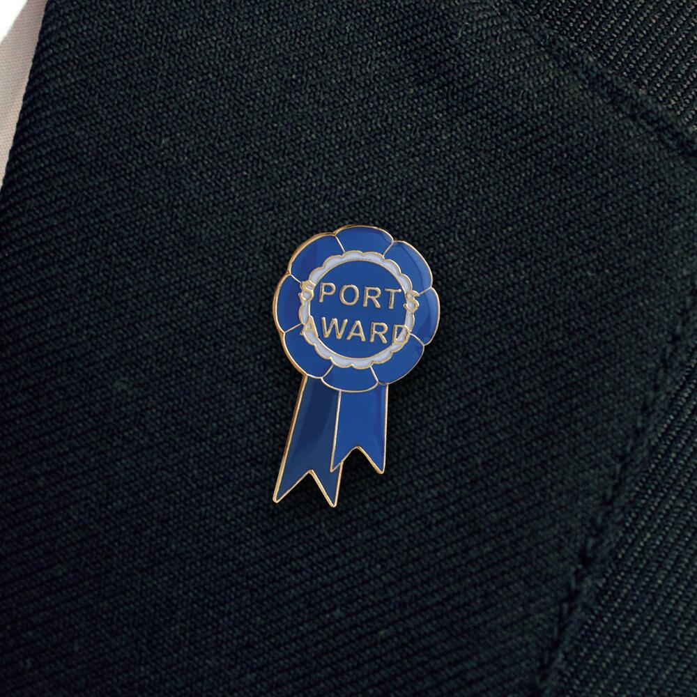 Sports Award Rosette Enamel Badge (Pack of 5) - Image 2