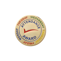 Attendance Award badge (pack of 5)