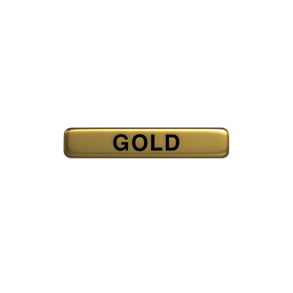 Gold Award badge (pack of 5)