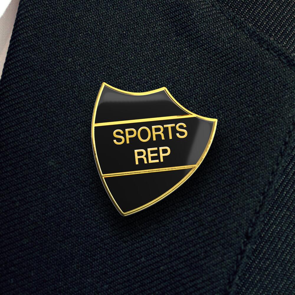 SPORTS REP shield badge (pack of 5) - Image 5