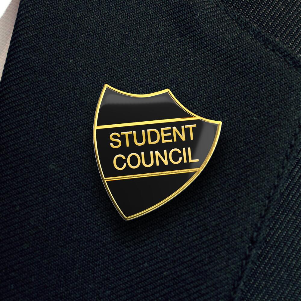 STUDENT COUNCIL shield badge (pack of 5) - Image 5