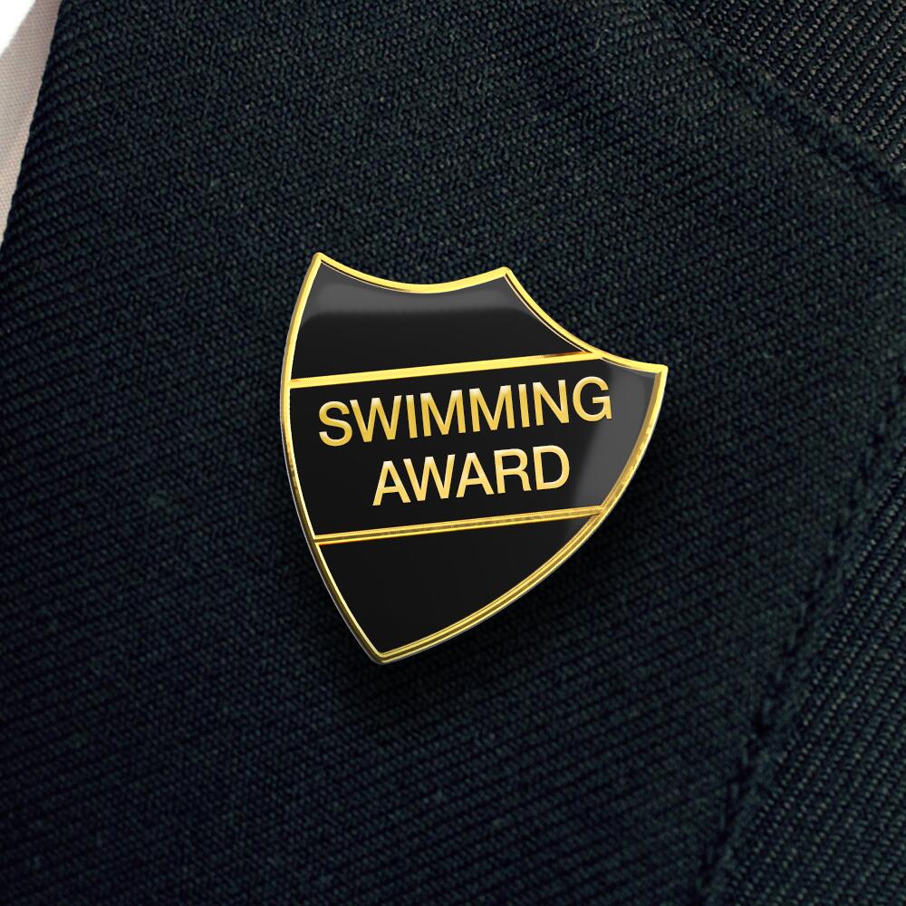 SWIMMING AWARD shield badge (pack of 5) - Image 5