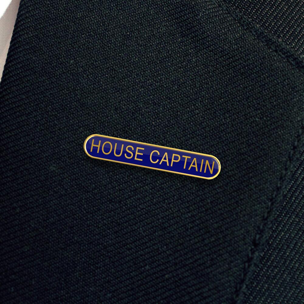 HOUSE CAPTAIN bar badge (pack of 5)