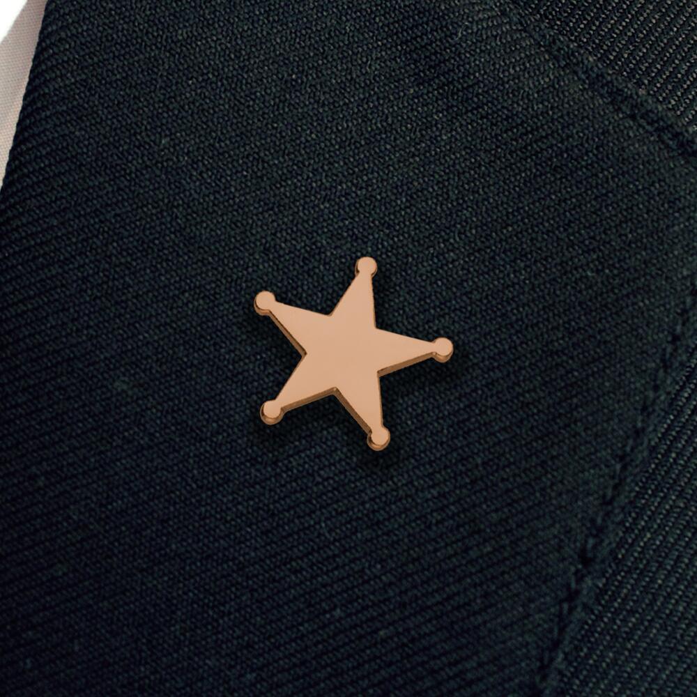 SHERIFF STAR enamel badge (Pack of 5) - Image 3