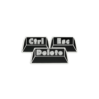 Control, Escape, Delete Enamel Badge