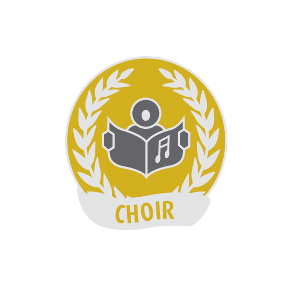 CHOIR Enamel Badge