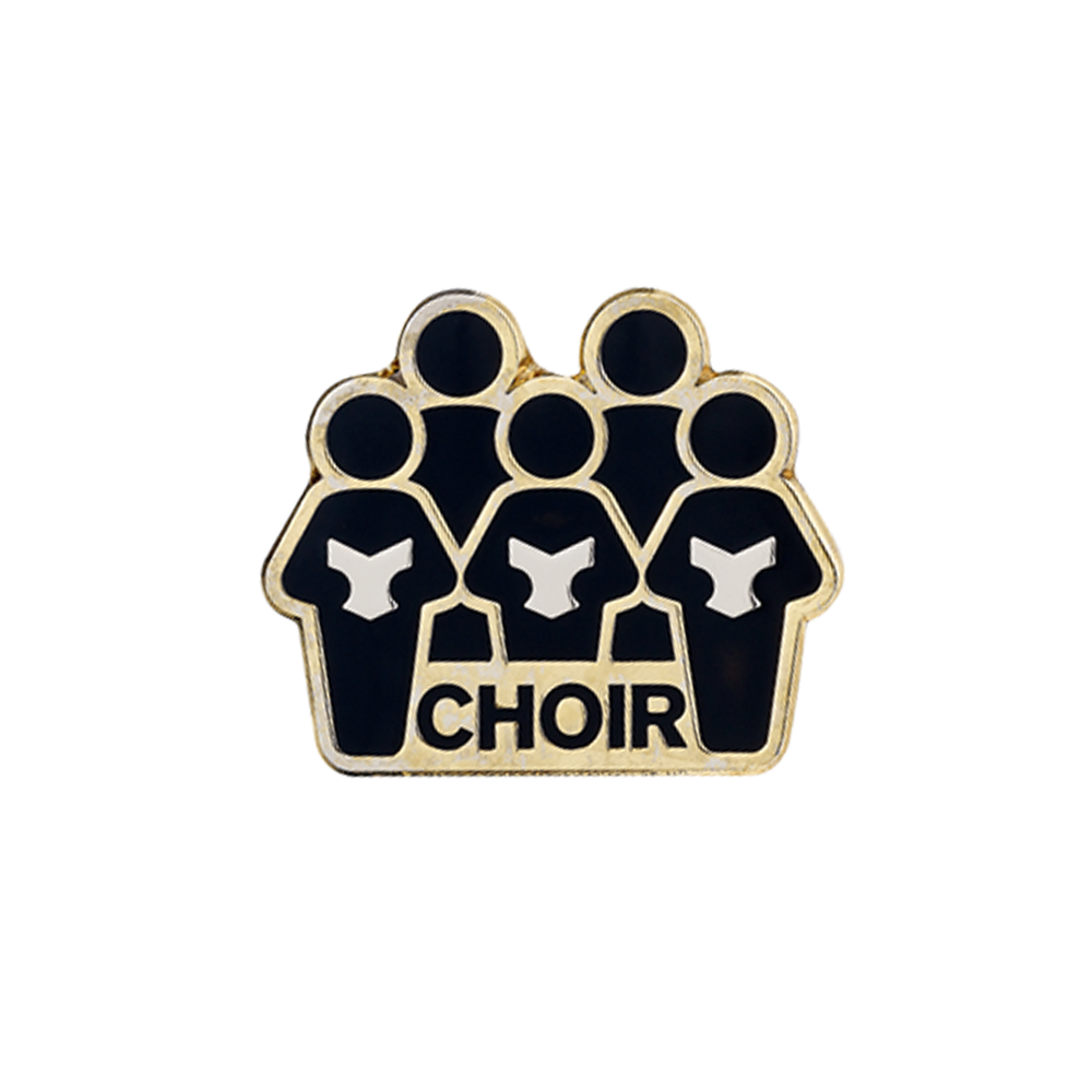 CHOIR Enamel Badge