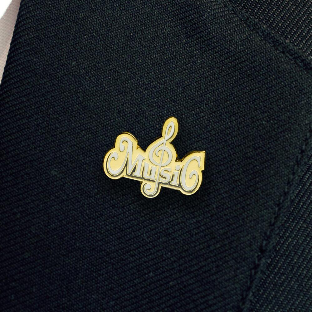 Music Enamel Badge - Image 2