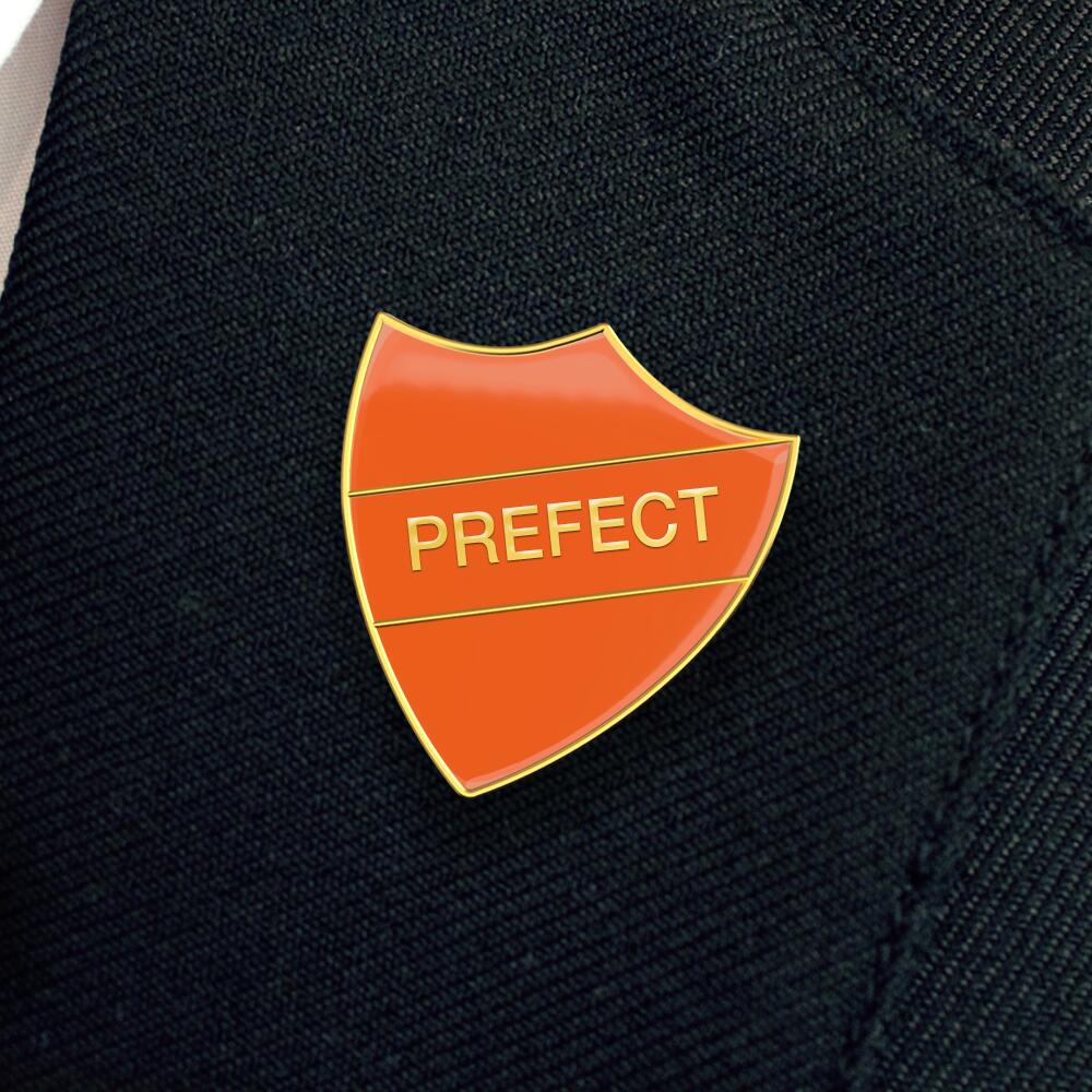 PREFECT shield badge (pack of 5)