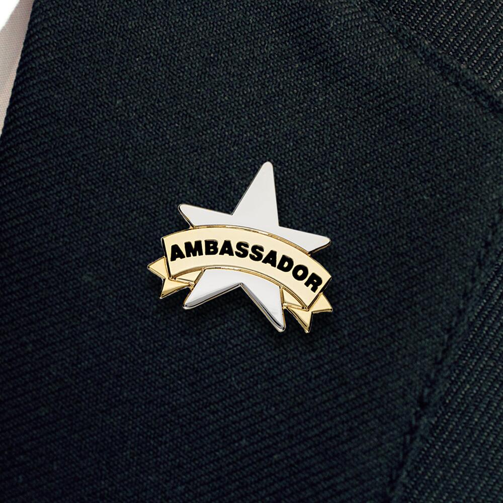 AMBASSADOR Star badge (pack of 5) - Image 2