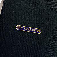 DEPUTY HEAD CAPTAIN bar badge (pack of 5)