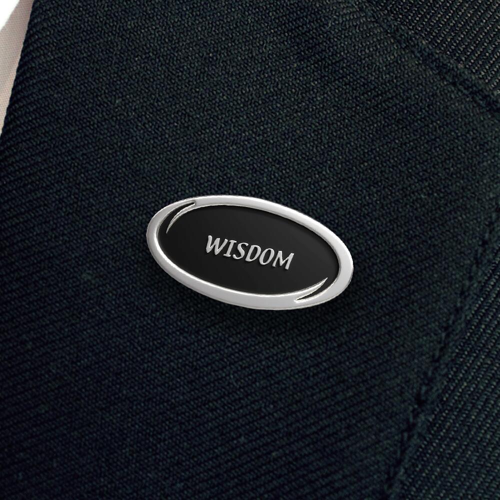 WISDOM oval value badge - Image 2